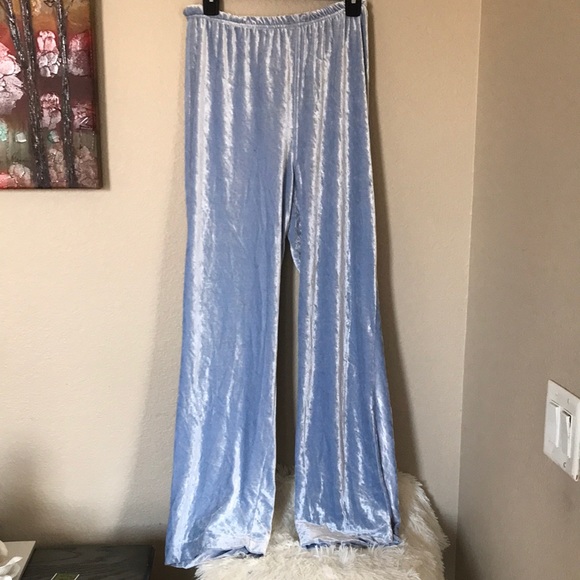 Express Pants - Women’s Express Velvet Blue Sky Pants
